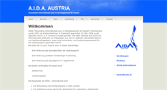 Desktop Screenshot of aida-austria.at